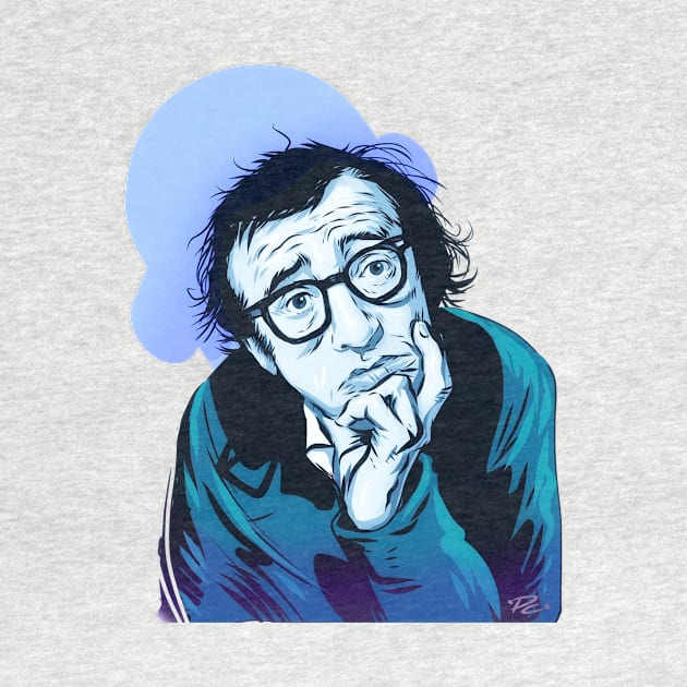 Woody Allen - An illustration by Paul Cemmick by PLAYDIGITAL2020